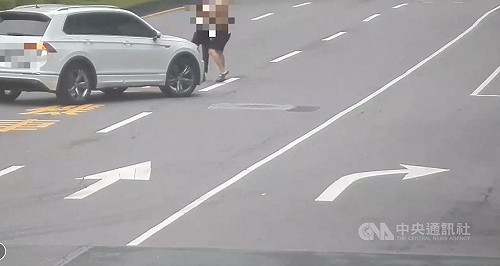 北市情侶吵架男衝馬路欲撞車 警依公共危險罪送辦