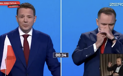 波蘭總統辯論爆吸毒疑雲  候選人澄清：只是尼古丁口香糖