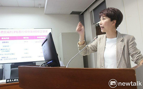 陳亭妃籲勿忘「三保一金」立意　要求農業部向卓揆請命2農民福利