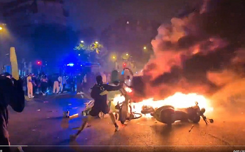 (影) 縱火、破壞、搶劫! 慶祝奪冠卻引發2死192傷騷亂 法559人遭逮捕