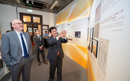 與谷立言觀展  林佳龍:美國對台灣影響不亞於邦交國甚至更深遠