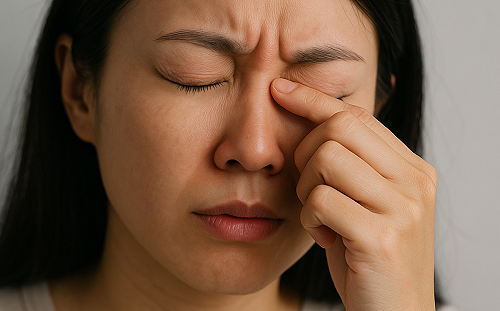 眼睛乾不是缺水？醫揭真相：身體正在偷偷發炎！ 