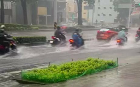 高雄雨彈狂襲一整夜  大樹區涵洞積水一度逾180公分  