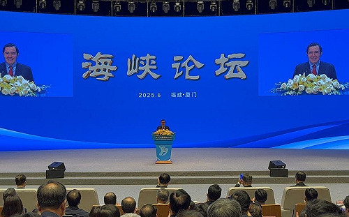 出席海峽論壇 馬英九從會前到出席「一中各表」被消失 