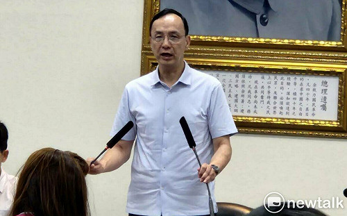 八炯爆模仿納粹  朱立倫:台灣民主正面臨的警訊