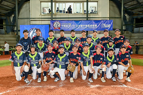 LLB中階組亞太棒球賽 台灣不敵日本預賽排名第2