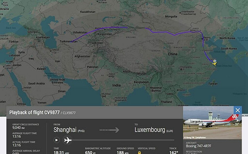 3架中國波音747貨機連3天靠近伊朗領空詭異消失！疑偷運軍事物資