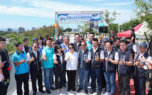 旱溪西路自行車道正式啟用  盧秀燕：邁向「百條自行車道」里程碑