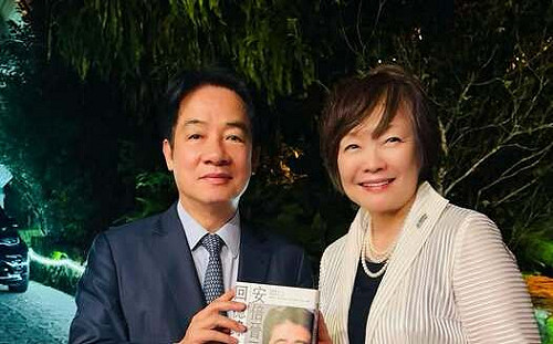 安倍昭惠贈清酒「台灣加油」 賴清德曝:她希望安倍晉三繼續守護台日友誼