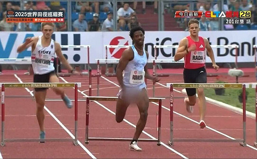 快馬肯定要加鞭！美國金牌跨欄選手意外走光  愛爾達「緊急遮點」滅火