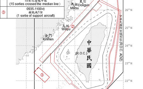 中國2無人機南北夾擊侵擾東部海域、其中一架繞台飛行 全被台日掌握 