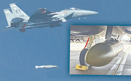 美彈藥庫「告急」!國防部急擬合約...軍官坦言:GBU剩6枚、薩德剩65%