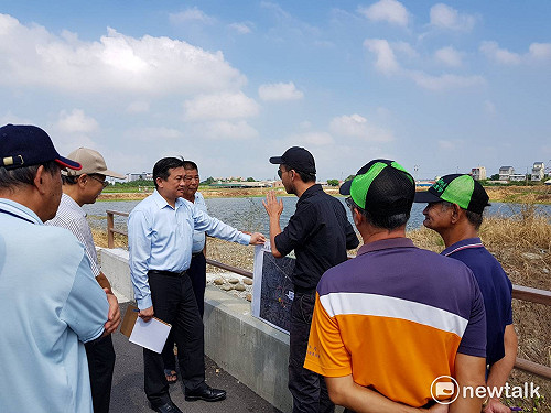 解決麻豆北勢寮水患 王定宇爭取增抽水設施