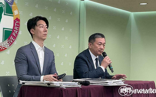 蕭美琴險遭撞！王定宇轟藍白碰到中國膝蓋軟 民進黨：廖先翔沒資格當立委