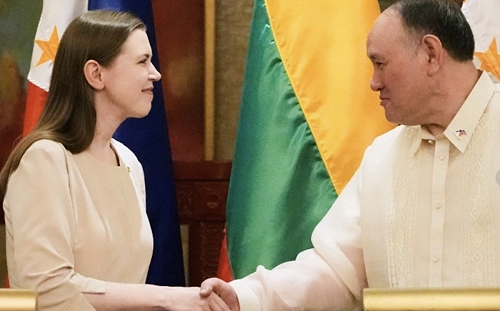 立陶宛送暖菲律賓! 簽防務合作備忘錄 大談「軸心威脅」: 我們都有惡鄰居