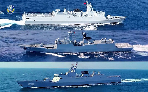 強化海空「管控」 解放軍南部戰區戰備巡邏黃岩島
