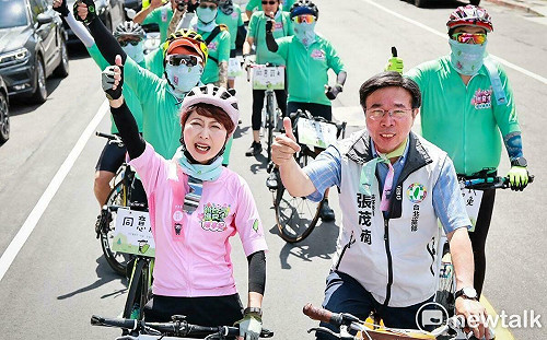 妃妃鐵馬隊前進台北市  偕剷除黑芯罷團北市黨部主委挺罷免