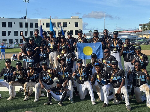 帛琉棒球隊來台集訓見效 太平洋迷你運動會奪冠