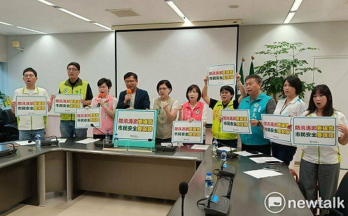 颱風來卻北上輔選！排水工程瑕疪卻指造謠！綠營要盧秀燕別再作總統大夢