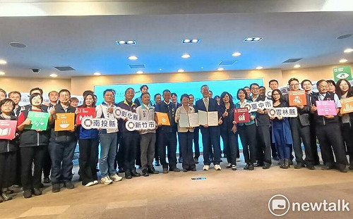 台中市簽署「公部門永續發展倡議書」    盧秀燕：展現推動淨零決心