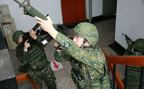 同心演習召員務實訓練恢復作戰能力！後輔幹部協力助地方災後復原