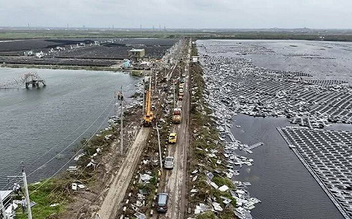受損太陽能板「有毒」恐污染水源？環境部：不實資訊