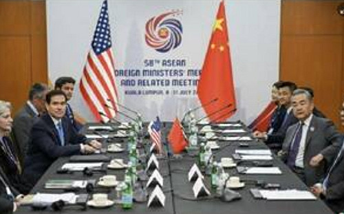 上任國務卿以來首次見王毅! 盧比歐為川普訪中之行鋪路