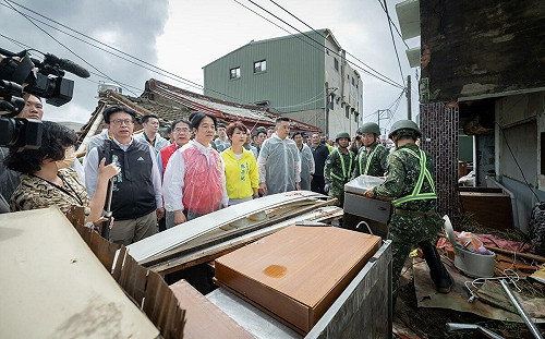 賴清德回絕災民要求？總統府：惡意報導、對國軍非常不公平
