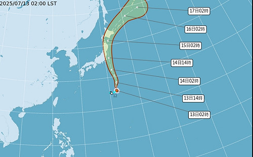 今午後雷雨減少氣溫飆36度  百合颱風生成對台無影響