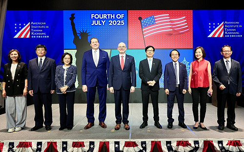 陳其邁出席美國國慶酒會  會谷立言盼深化台美合作