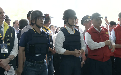 導彈警報響!蔣萬安「城鎮韌性演習」全副武裝赴地下室避難 北市空城畫面曝光