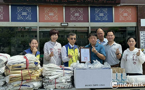 陳亭妃陳怡珍周麗津攜手產業界扶輪社  捐贈重建物資助災民早日恢復生活