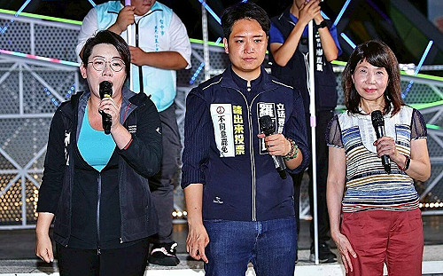 藍白合作催票！黃國昌、羅廷瑋積極車掃 羅：為國家而合