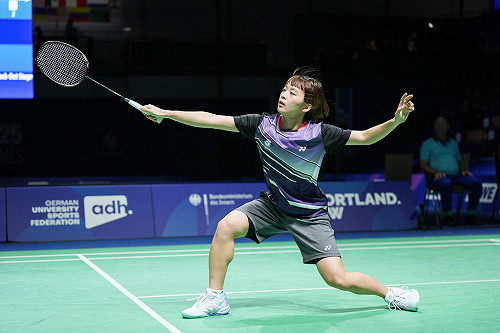 小可愛王珮伃把關　世大運羽球混團台灣晉4強