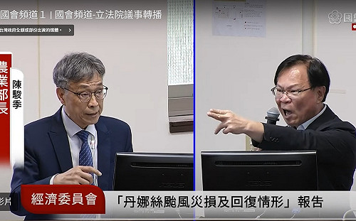 轟農業部長造謠救災錢不夠 張啟楷激動嗆賭「辭立委」