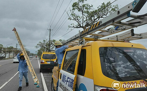 南天有線電視搶修溪北風災斷訊  南市府籲儘速恢復服務保障用戶權益