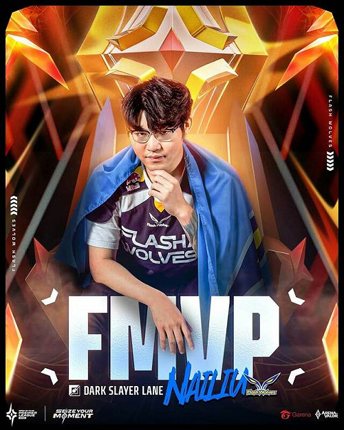 閃電狼凱撒路NaiLiu奪FMVP 感謝追夢的自己沒放棄