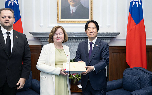 賴清德：台灣與歐盟都遭到外部勢力滲透、盼分享經驗深化社會韌性 