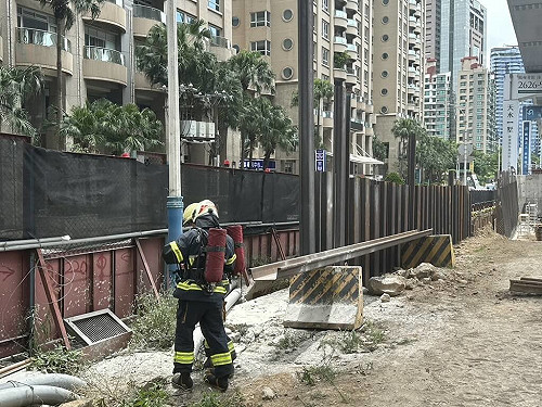 淡北道路工程挖破瓦斯管線　新北：無圖資促清查