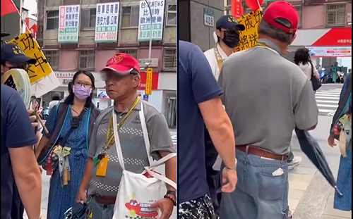 (影)2天兩起暴力攻擊！雙和罷團遭老翁「用傘尖猛刺胸口」警當場上銬偵辦