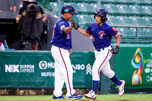 U12世界盃棒球賽胡誠恩雙響砲　率台灣擊敗德國