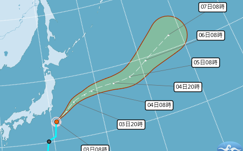輕颱「白鹿」生成！不登陸但助攻西南氣流 南部雨勢將擴大