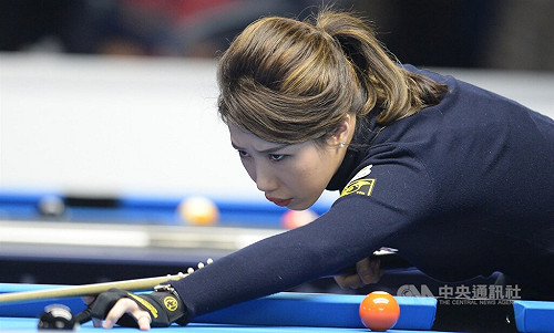 撞球女將魏子茜登WPA世界球后  感謝天上張榮麟