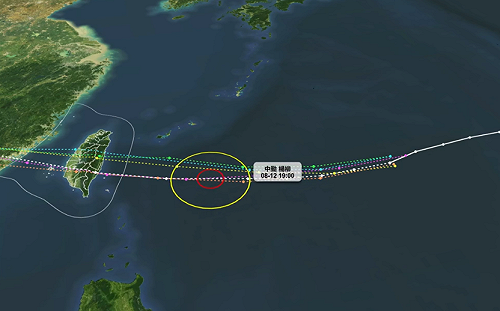 楊柳颱風快閃台灣！週三「台東－南花蓮」登陸 　影響時間曝光