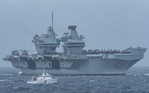 英國「威爾斯親王」抵達橫須賀  挪威海軍艦艇首次部署印太