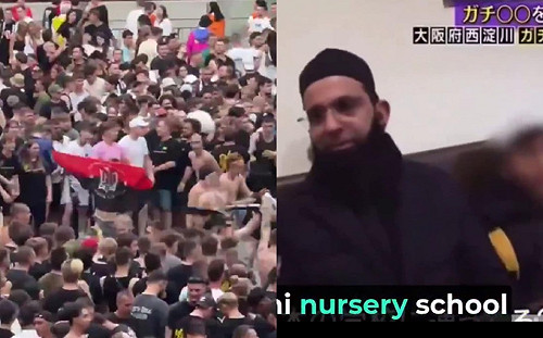 (影) 移民衝突全球上演！波蘭華沙紅黑旗騷亂、日本穆斯林拒慶節日