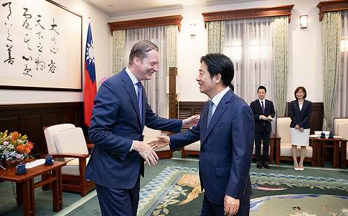 賴清德：盼台美對等關稅談判、避免雙重課稅協定「儘快達成共識」 