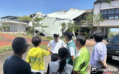 楊柳吹掀頂山廢棄校舍  陳亭妃要求拆除並全面評估建物安全