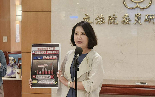 美示警國防預算受阻 吳思瑤批藍白聯手傷害台灣安全