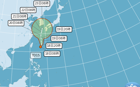 3熱帶擾動醞釀中！輕颱「玲玲」最快今晚生成 一週天氣一圖看